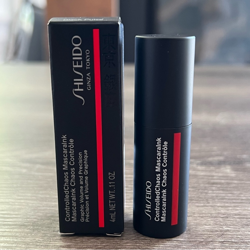 Shiseido ControlChaos MascaraInk In 01 Black Pulse 4ml